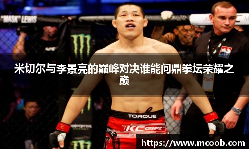 米切尔与李景亮的巅峰对决谁能问鼎拳坛荣耀之巅